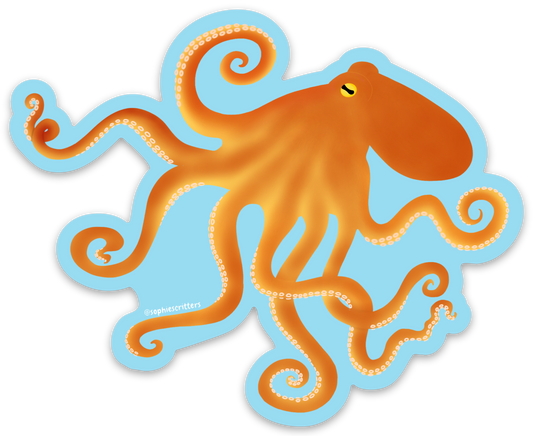 Octopus Sticker