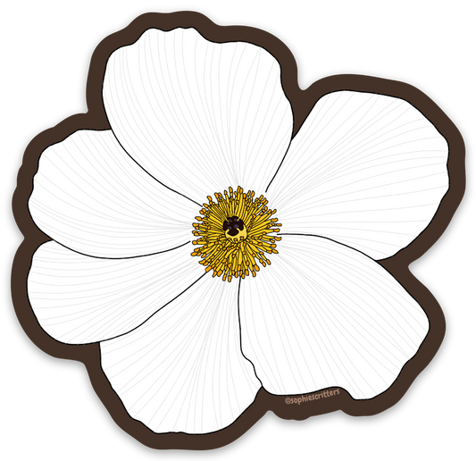 Pua Kala Flower Sticker